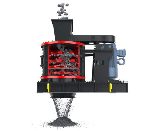 Compound crusher Working Principle images