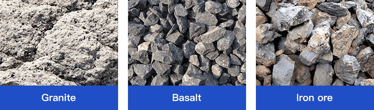 Cone crusher Material images