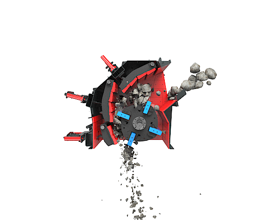 Impact crusher Working Principle images