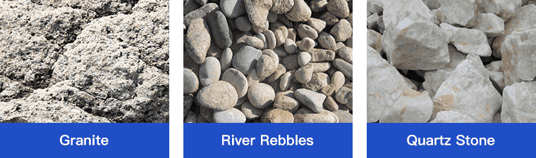 Jaw crusher Material images