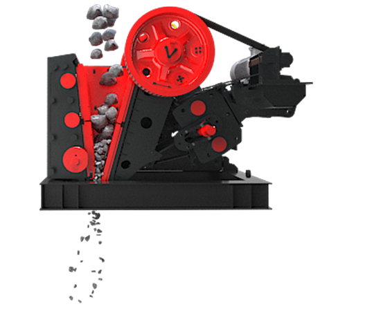 Jaw crusher Working Principle images