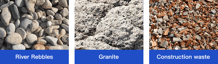 Mobile crusher Material images