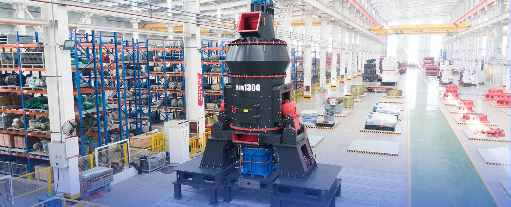 Vertical grinding mill