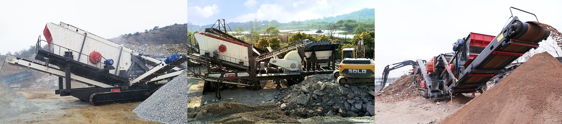 Wotetrack Track-Mounted Mobile Crushing and Screening Station Product image 1